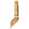 28Pcs Brass Wood Burning Tip Set Gold Brass Pyrography Tip Pyrography Head Kit  For Wood Burning