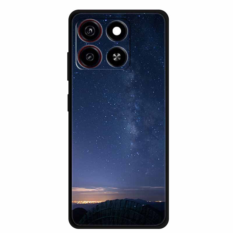 Phone Case For ZTE Blade A55 Back Cover Case A 55 Shockproof Black Silicone Soft Coque For ZTE Blade A35 Case A 35 6.75" Funda