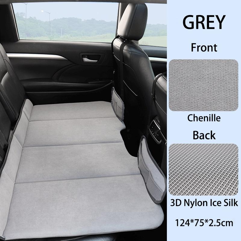 Car Backseat Mattress Thickened Double Sided Backseat Bed Foldable Portable Back Seat Mattress Simple Travel Bed Car Interior
