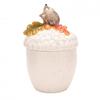 Country Living Storage Jar - Hedgehog On An Acorn