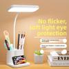 Minimalist Modern Student Desk Lamp Touch Control Eye Caring Led Dorm Study Room