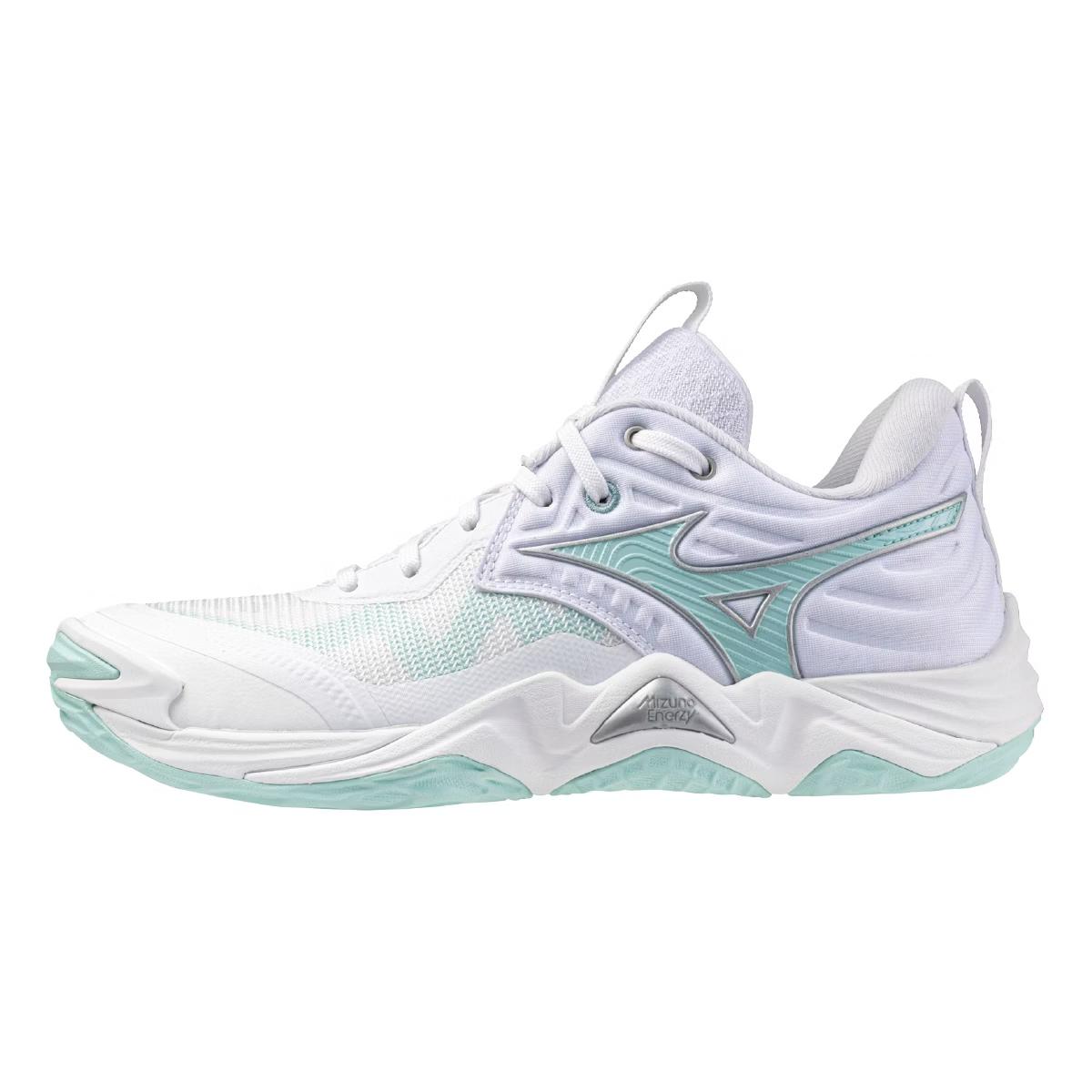 

Mizuno Женские Wave Momentum Elite Белый с голубым оттенком Mizuno V1GC251245 44.5