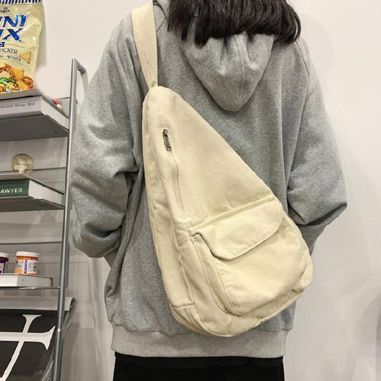 Chest Bag for Teen Canvas Fanny Pack Sports Bag Versatile Travel Bag Belt Bags
