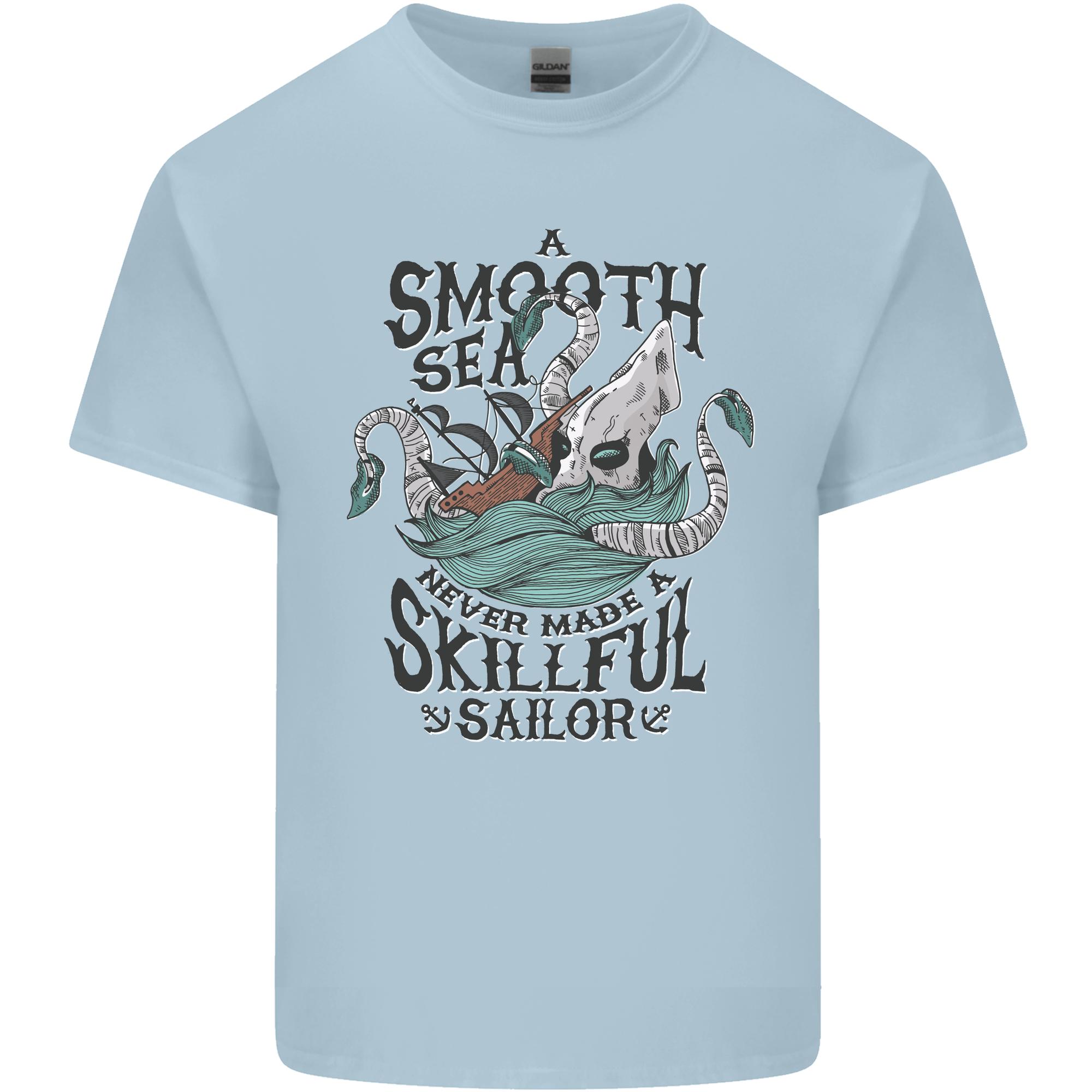 Skilful Sailor Kraken Sailor Unisexs Light Cotton TShirt S