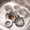 Stainless Steel Sink Filter Home Kitchen Bathtub Bathroom Sewer Floor Drain Outfall Anti-Clog Slag Strainer Barrier Accessories