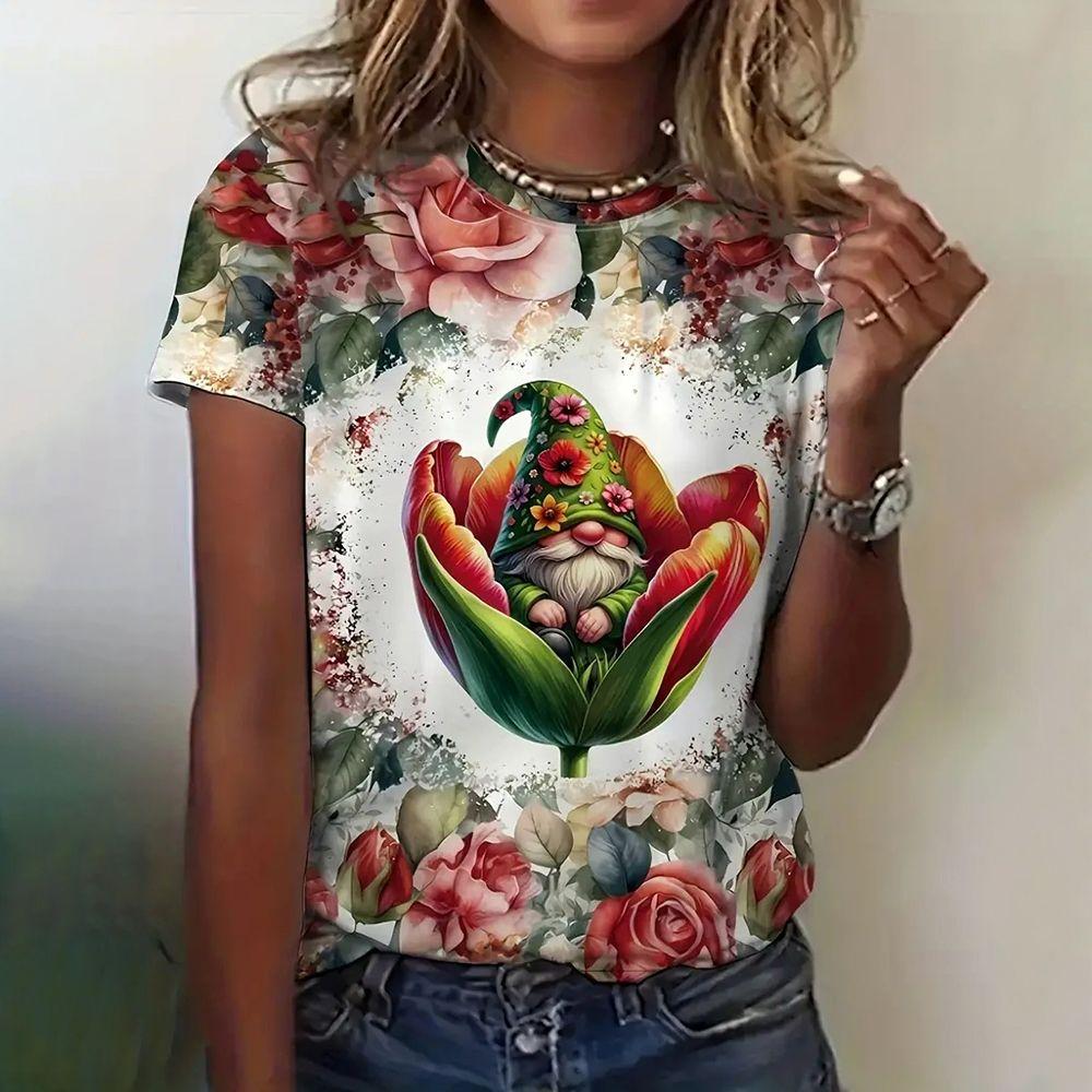 

Santa Claus 3D printed women s T-shirt 5XL