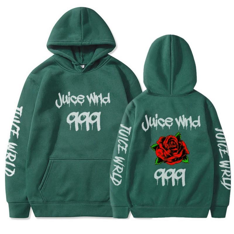Juice WRLD Inspired Hoodie Men Women Oversized Streetwear Sweatshirt With Graphic Print Casual Pullover