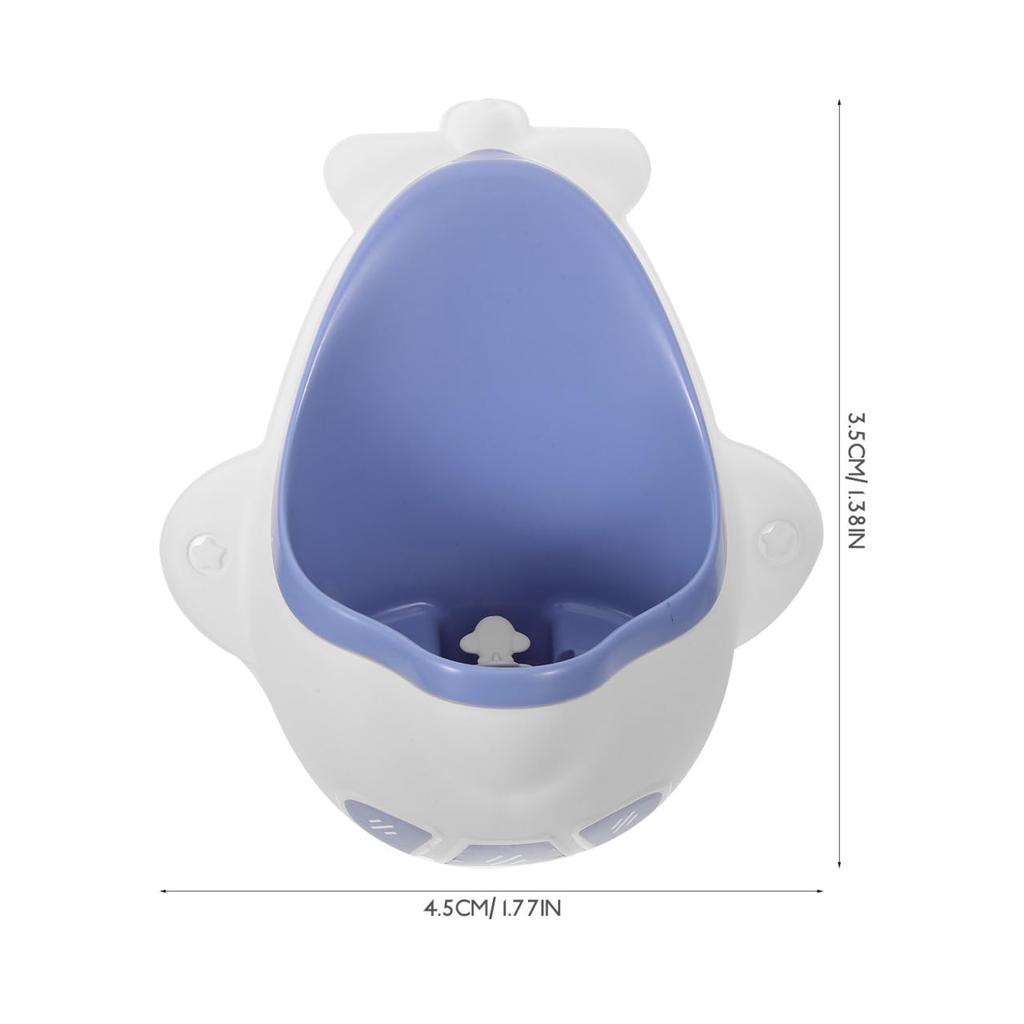 MERRYHAPY Wall-Mounted Boys Potty Training Urinal Portable Boy Girl Urinal for Boy Girl Fun Design with Moderate Capacity Easy to Clean Space-Saving