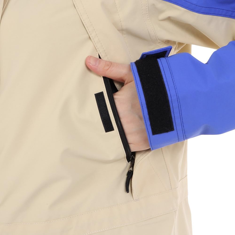 The North Face Mountain Light Waterproof and Size XL Women's Jacket, GORE-TEX, Breathable, Gravel/Solar Blue,