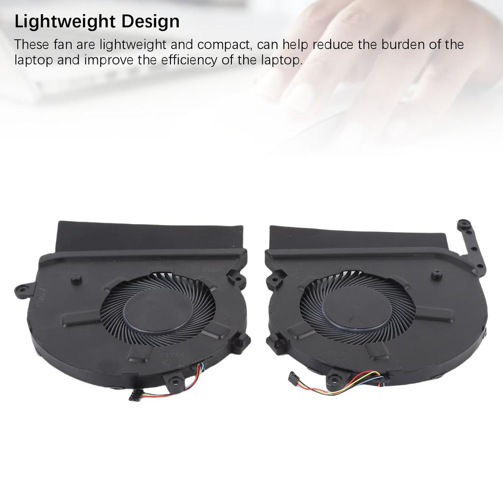 CPU GPU Cooling Fan Aluminum Alloy Enhanced Efficiency for X360 15 EB 15 EB0043DX 15 EB0053DX 15T EB Series M00226 001