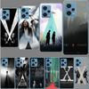 Custodia per Telefono The X Files I Want to Believe Per Redmi Note 13 12 14 15 Pro Plus 13R 11 11T 11E 11S 10 Pro 10S 9 9S Cover Cellulare Trasparente