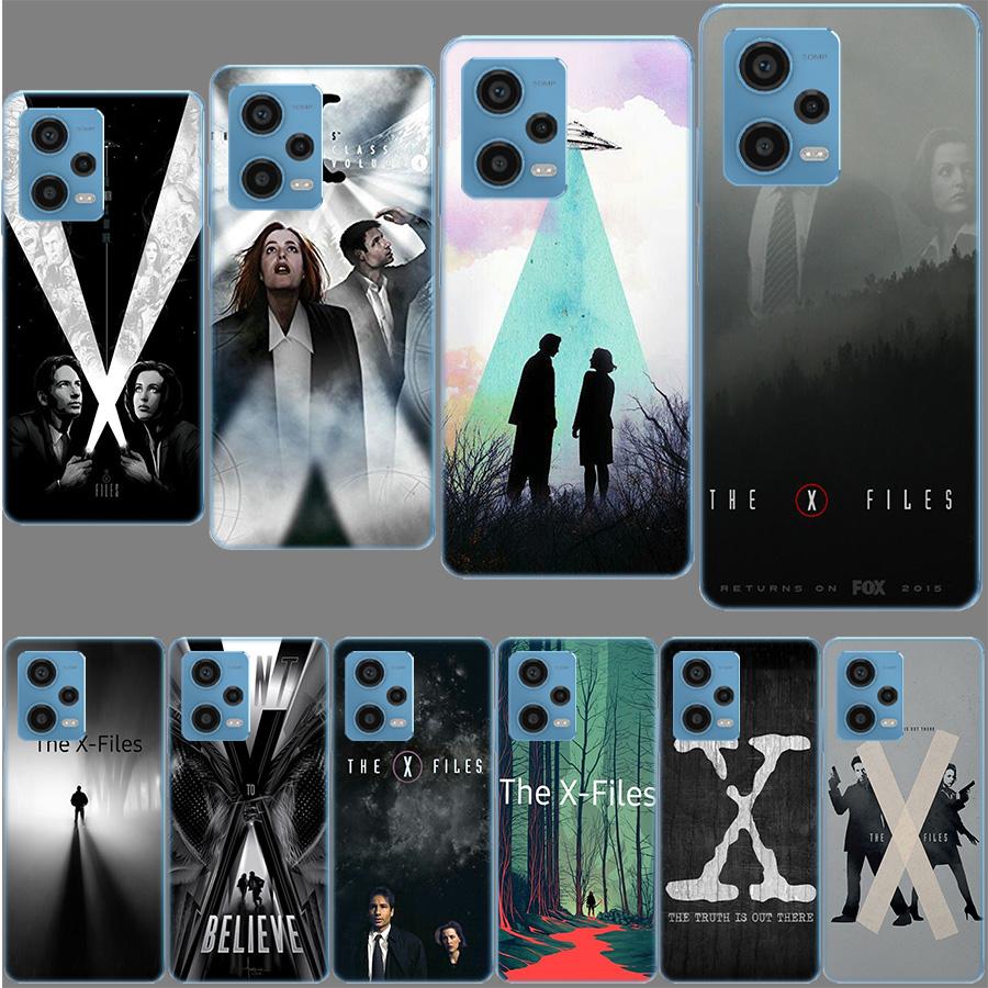 Custodia per Telefono The X Files I Want to Believe Per Redmi Note 13 12 14 15 Pro Plus 13R 11 11T 11E 11S 10 Pro 10S 9 9S Cover Cellulare Trasparente