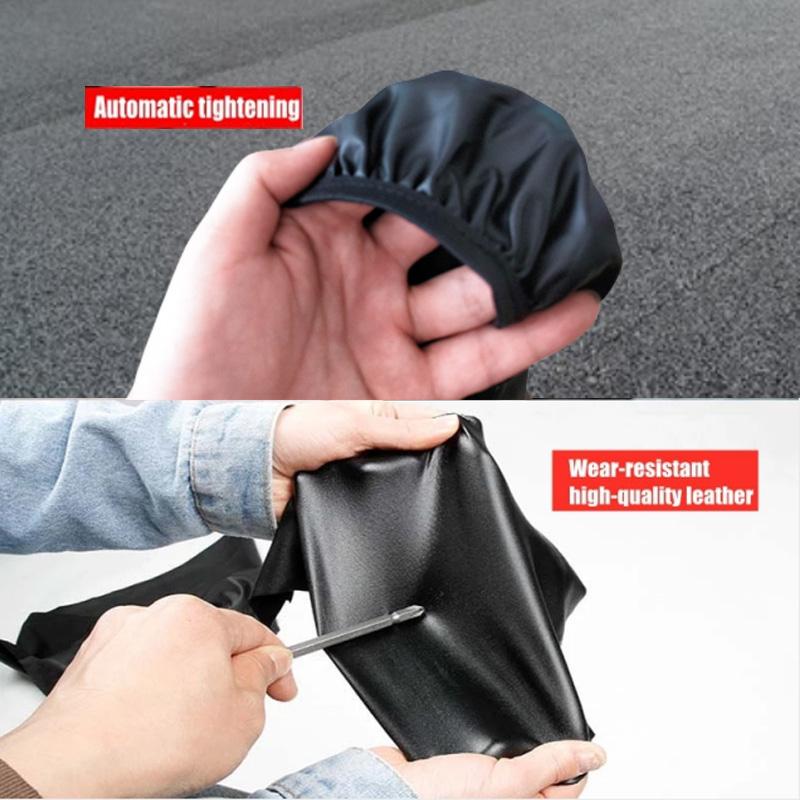 Motorcycle Seat Covers Protector Autocycle Seat Cushion Waterproof Pu Leather Anti Scratch Cover Mats For Motor Electric Scooter