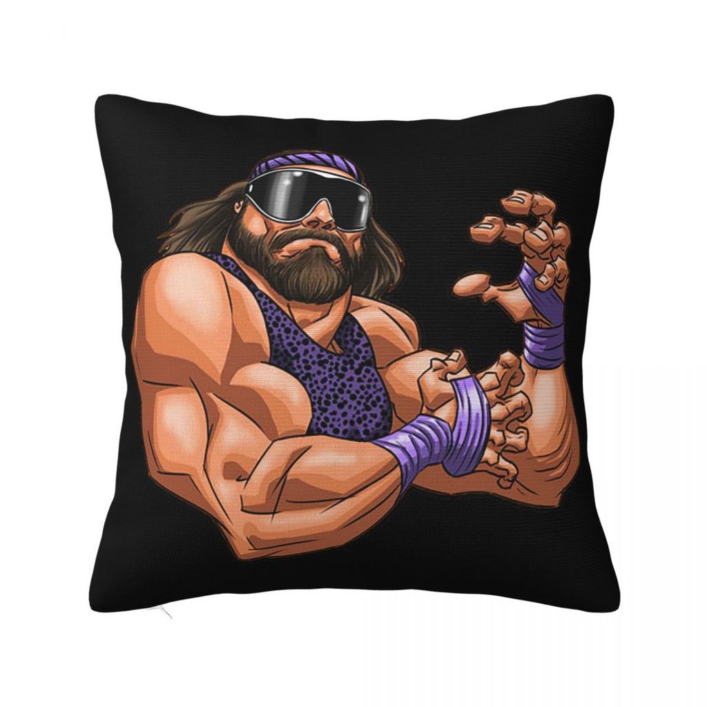 Macho Man Randy Savage Supernova Square Pillowcase Pillow Cover Cushion Zip Decorative Comfort Throw Pillow for Home Car