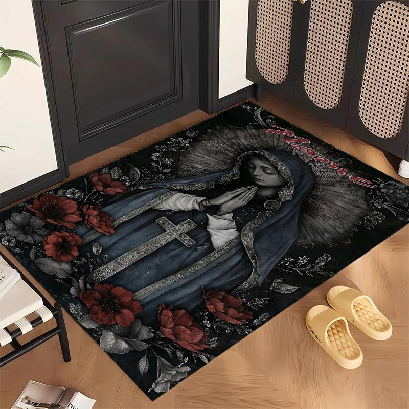 Dark Gothic (37) Personalized Name Office Carpet Stylish Decor for Living Room Bedroom Kitchen