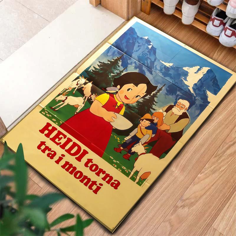 Happy Country Life Carpet Rug For Living Room Bedroom Home Sofa Decoration Kids Play Nonslip Floor Mat