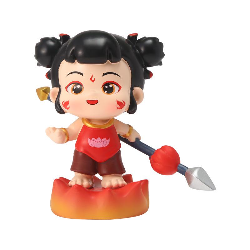 Nezha Hero Series Cartoon Figurine - Blind Box