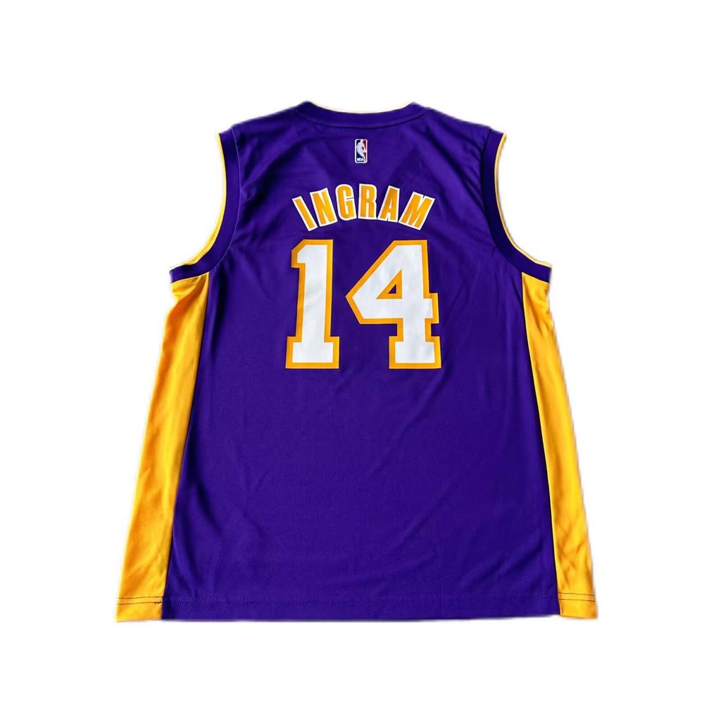 Adidas NBA Ingram Lakers 14 V-Neck Sleeveless Basketball Jersey Unisex jersey 7818A-302-AEB3267