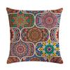 Mandala Pillowcase Square Cushion Cover Pillow Double Sided Ethnic Flower Bohemian Office Sofa Pillow