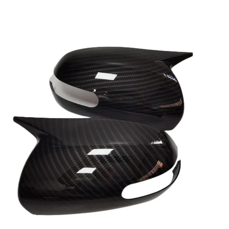 Für KIA K3 Forte Cerato Ceed 1 2009-2013 Auto Rückspiegel Seitenspiegel Abdeckung Flügelkappe Außenaufkleber Türgehäuseverkleidung Kohlefaser