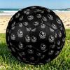 Collingwood Magpies Print Size 5 Soccer Ball, PU Wear Resistant Football for Match Training and Daily Practice, Birthday Gift for Soccer Fans