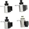 4 Stück JF011E F1CJA JF009E RE0F10A RE0F08A RE5R05A RE0F09A/B Getriebesolenoid-Kit Kompatibel für Nissan Altima Rogue
