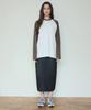 Wednesday Oasis For Woman W/Washed Denim Long Skirt_2 Colors (Wc25_Sk01)