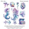 Retrostory Mermaid God Series Sticker Pack For Journaling Scrapbooking