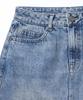UCLA Women'S Basic Brushed Denim Long Skirt [Md-Indigo](Uc6Ds50)