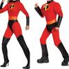 The Incredibles 2 jumpsuit cos costume The Incredibles Halloween cosplay costume