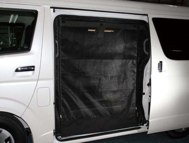 UI Pojazd Odstraszacz Owadów Bok dla Toyota Hiace Seria 200 Super Długi Wysoki Dach Lewy Siatka, Panel, (Wielka kabina) [Stopień] [Stanowisko]