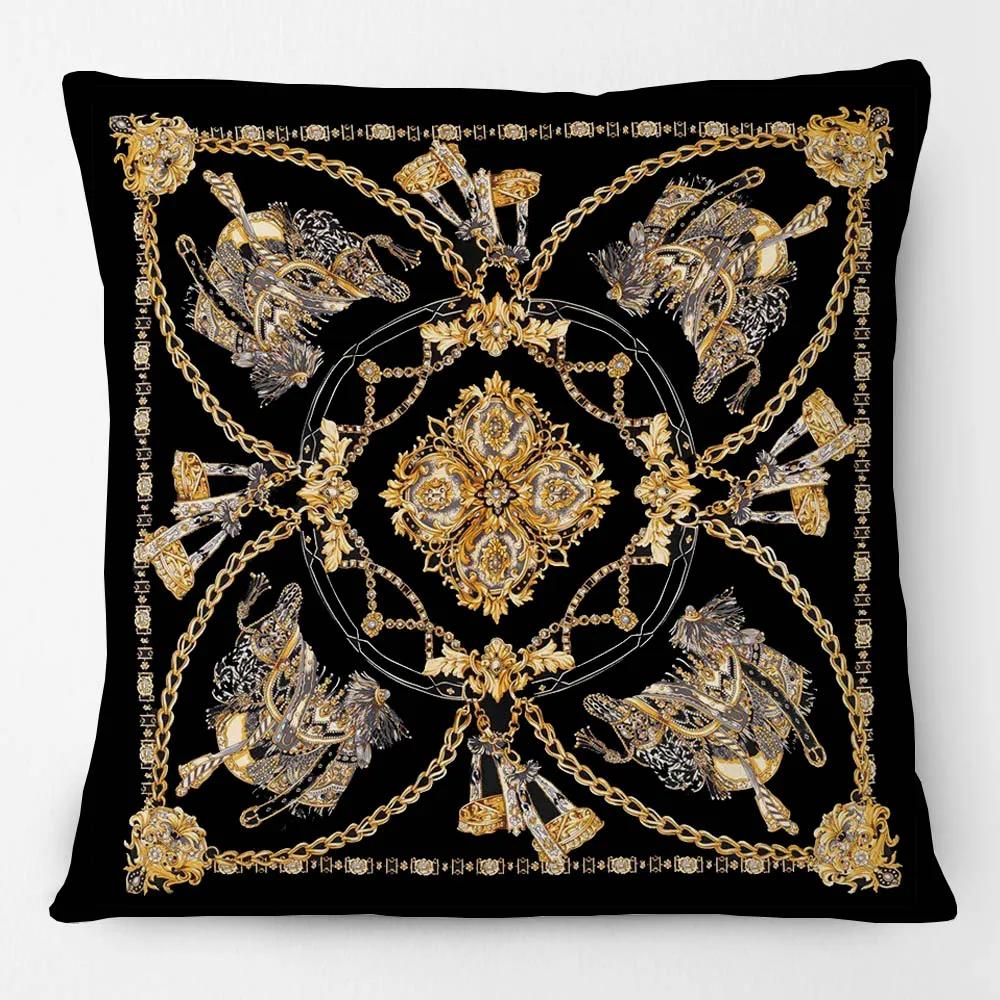 Fashion Multicolor Horse Head Cushion Covers Luxury Animals Sofa Decorative Pillows Case 45X45CM Decorative Pillows