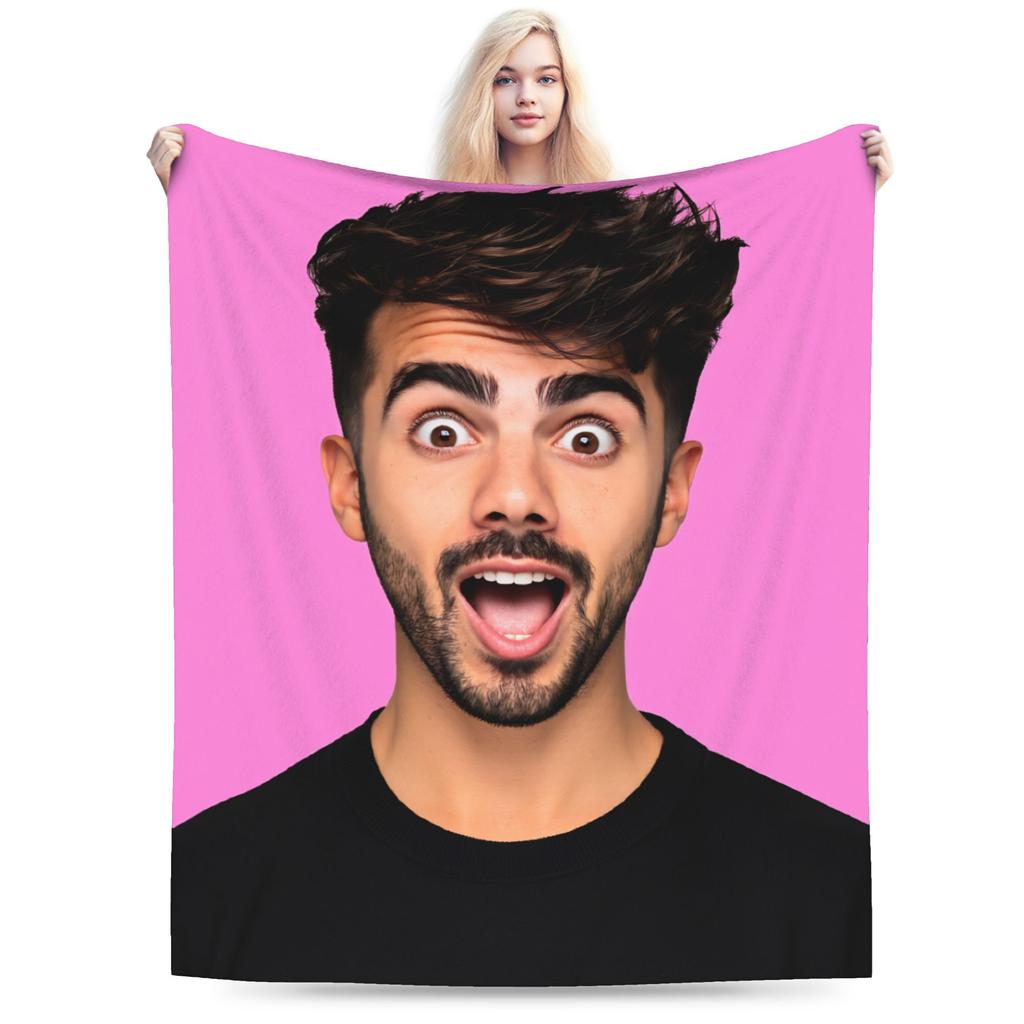 Fede V-Vigevani Soft Warm Blanket Club Misterios Boy Girl Plush Throw Blanket Funny Couch Bed Flannel Bedspread Sofa Bed Cover