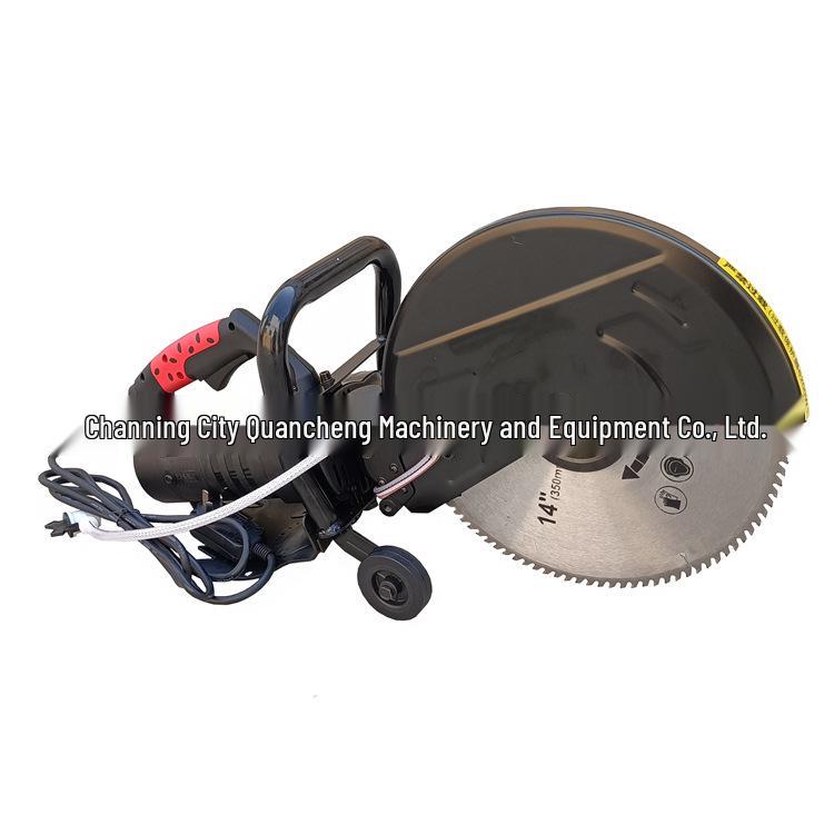 Electric Portable Concrete Pavement Cutter - Full Set Circular Saw for Demolition