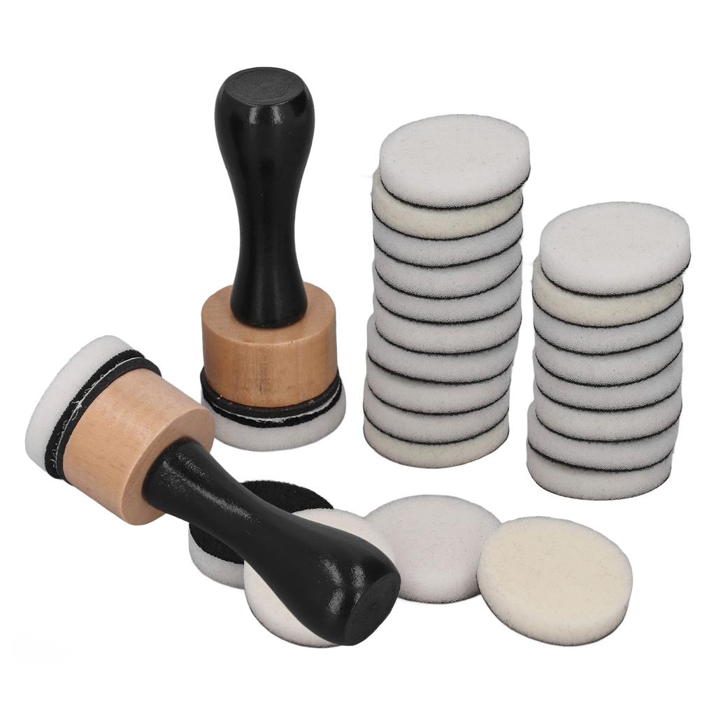Ink Blending Tool Ink Paints Mixing Blending Tool with 24 Replacement Foam Pads for Scrapbooking Cra