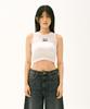 ANDAGAIN Logo Sleeveless Top / Short (White