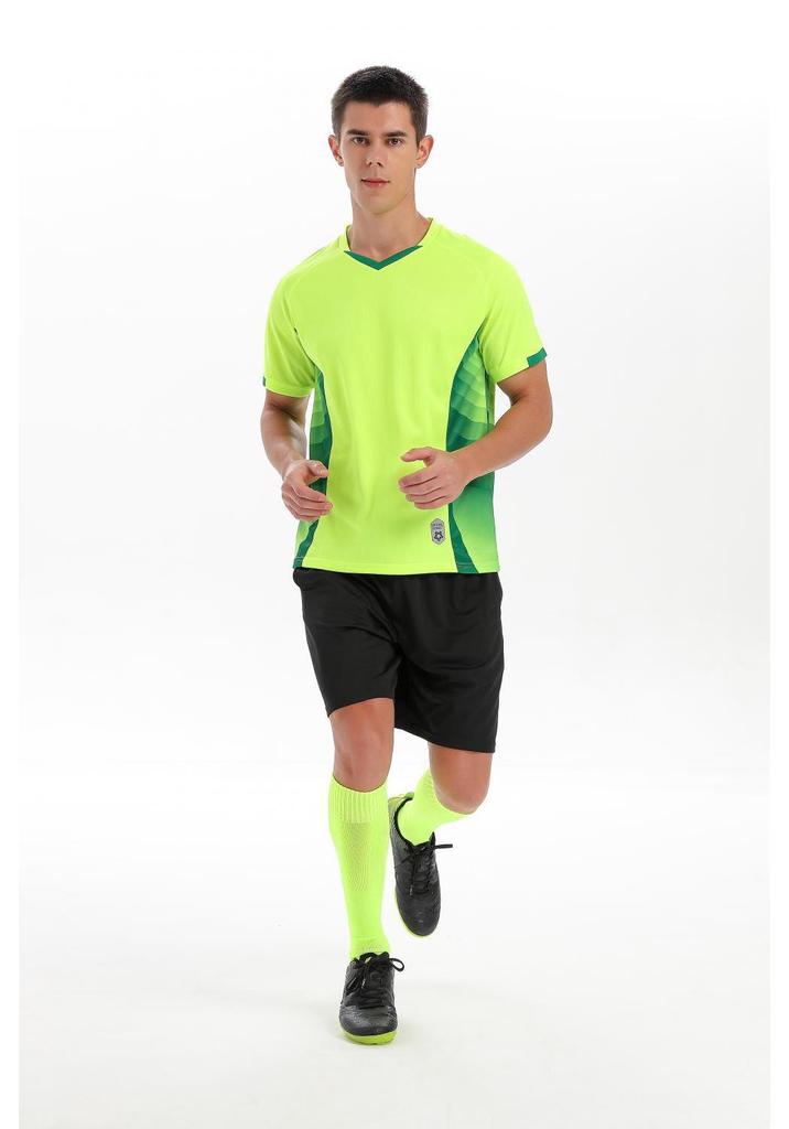 Kids' Football Uniform Set with Number Printing for Boys and Girls - Professional Training and Competition Team Wear