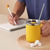 Insulated Bottle Practical Easy to Clean Multicolor Bottom Non-slip Thermal Cup Office Accessories