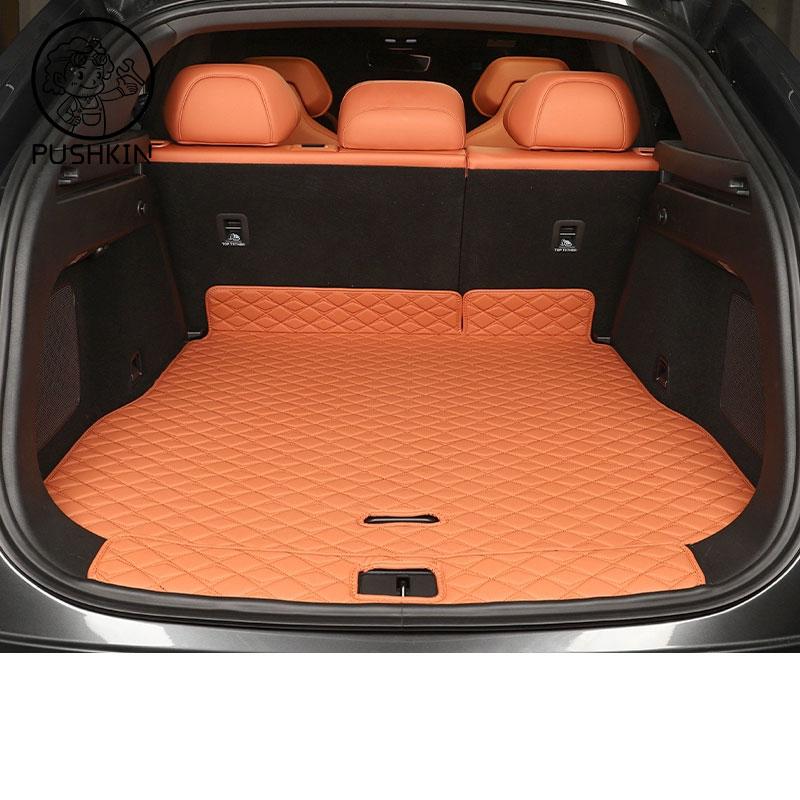 Коврик в багажник для Changan Deepal S07 S7 2024, кожаный, водонепроницаемый, коврик на пол в задний багажник, ковер, защита интерьера