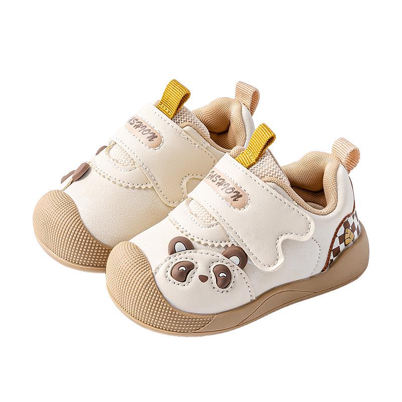 Bramille 2025 Autumn Baby Toddler Leather Walker Shoes for Boys & Girls - Non-slip Soft Sole.