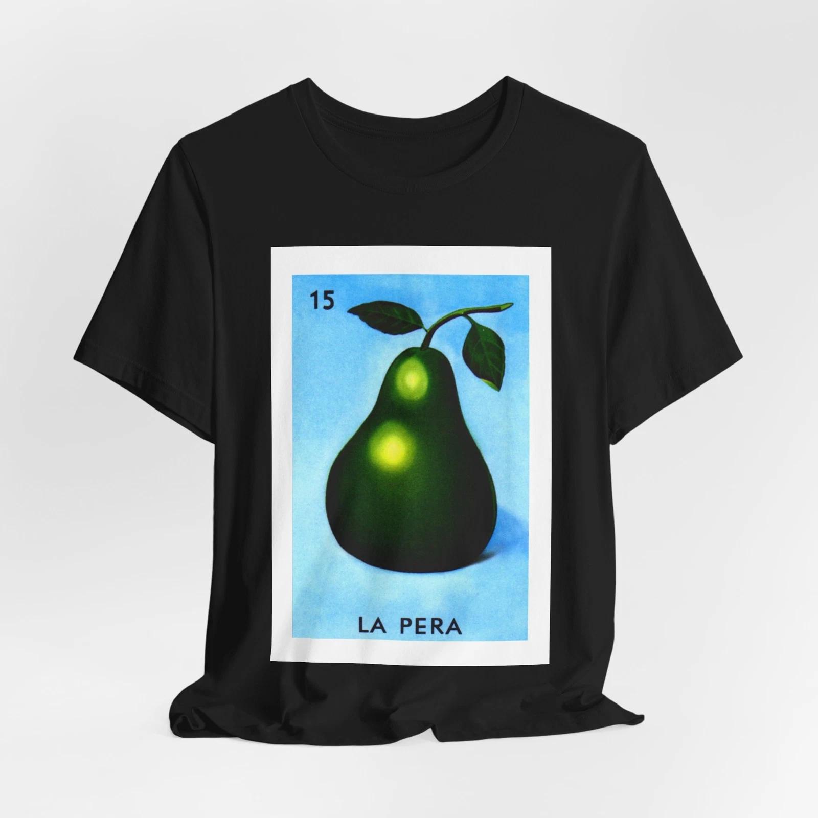 

La Pera Loteria Mexican Bingo T Shirt, Gift, Celebration - Funny Unisex Tee 3XL