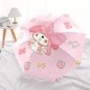 1pc My Melody Cute Wallpaper Umbrella with Plastic Handle,Suitable for All Seasons Home Travel Outdoor UmbrellaSanlio392