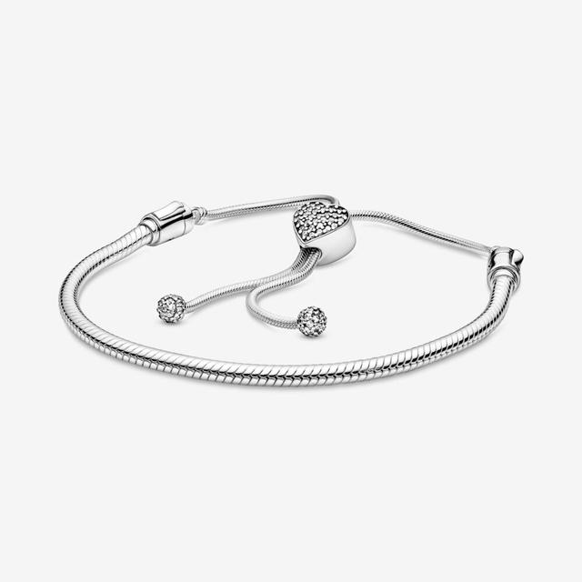 Authentische 925 Sterling Silber Armbänder Moments Schlangenkette Leder Charm Armband Fit Original Charms Für Frauen Diy Schmuck