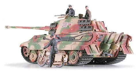 Tamiya 1/35 Militär-Miniaturen-Serie Königstiger (Ardennenfront)
