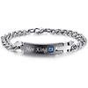 Stainless Steel Couple Bracelets His and Hers Matching Bracelets Unique
