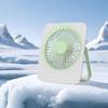Compact Silent Desktop Electric Fan for Office