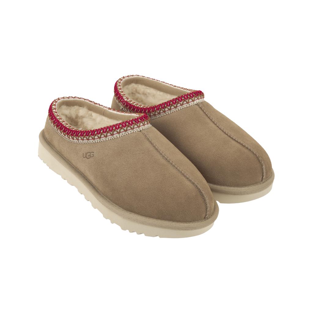 UGG Tasman 2 Slipper Sand Dark Cherry Damen Sneakers Braun 1174470-SDDR