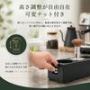 SensaBliss Espresso Tamping Station Coffee Tamper Holder Base with Portafilter ABS 51/53/58mm Barista Accessory 24cm