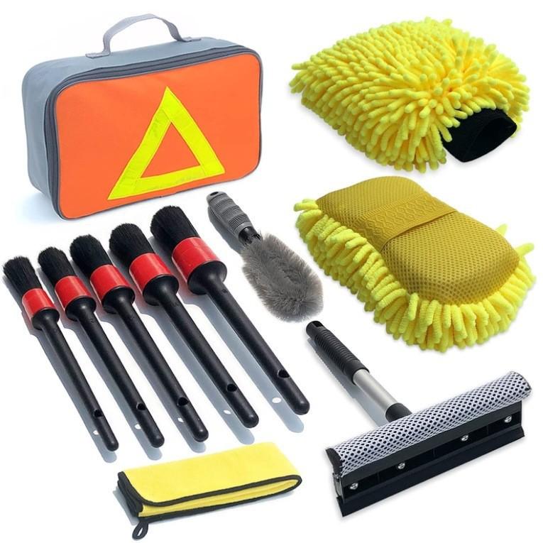 Car Wash Tool Brush Beauty Kit Car Wheel Hub Detail Gap Out of Trend Electric Brush