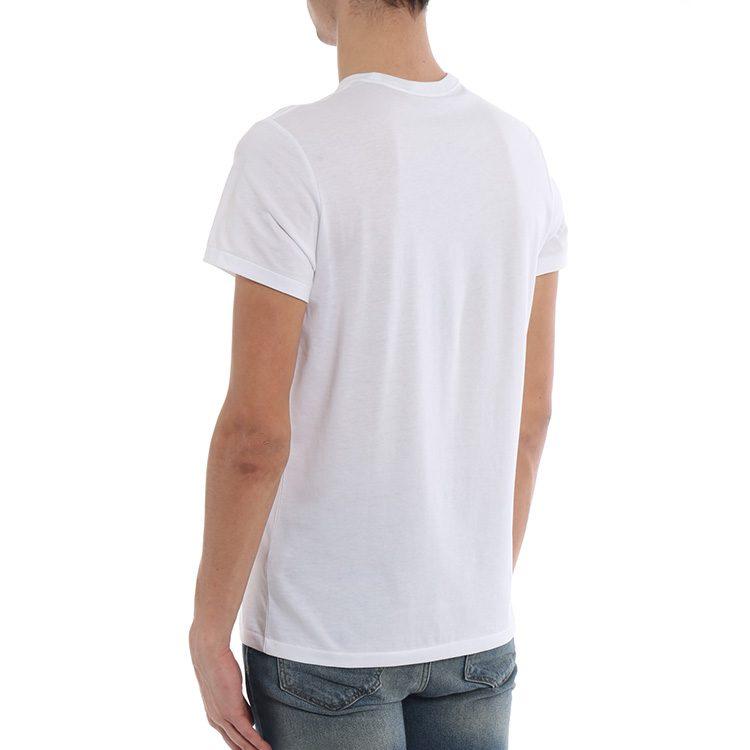 Burberry T Shirts Men's White Crew Neck Moderate 40618191